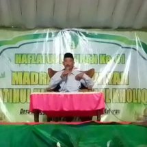 Kades Manggisan Hadiri Haflatul Imtihan Madrasah Diniyah Fatihul Ulum Mambaul Kholiq