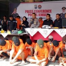 Operasi Sikat Semeru 2023 Polres Jember Ungkap 187 Kasus