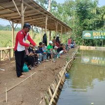 Lomba Mancing Wisata Agro Sumber Pelangi Tugusari Digelar