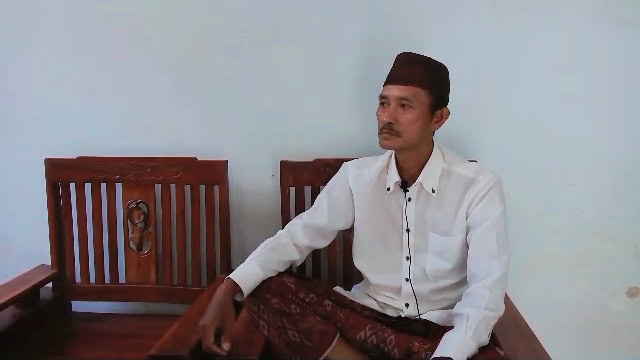 Ketua HIPPA Desa Slateng saat pakjitu.com temui dirumahnya