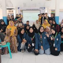 Cegah Pencemaran Peserta KKN BBK 2 Univ Airlangga Sosialisasikan Pengolahan Sampah