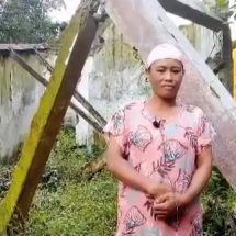 Setahun Ambruk Tertimpa Longsor 2 Rumah Dijember Ditumbuhi  Semak