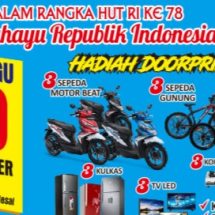 3 Motor Disiapkan Pemdes Tugusari Sebagai Hadiah Utama HUT RI KE 78