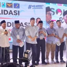Rakorda TKD Prabowo Gibran Jatim, Pakde Karwo “Satu putaran dan Progib menang”