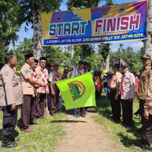 Lomba Lintas Alam Giri Wana Rally XIV Jatim Di Agro Wisata Sumber Pelangi
