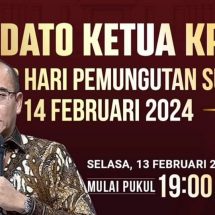 Ketua KPU : Warga Boleh Foto & Video Proses Pemungutan & Penghitungan Suara