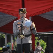 Polres Jember Gelar Apel Pasukan OPS Ketupat Semeru 2024