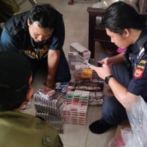 Edarkan Rokok Ilegal, Warga Jember Diciduk Bea Cukai