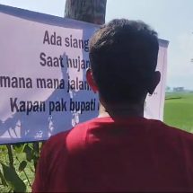 Pantun Jalan Rusak ‘Suwal Dedet’ Untuk Bupati Jember