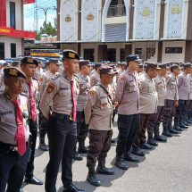 Kapolres Jember Apresiasi Personilnya Dalam Pengamanan JFC 2024
