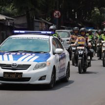 Polres Jember Gelar Patroli Gabungan Jelang Pelantikan Presiden