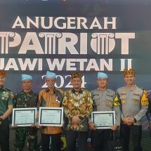 Seorang Bhabinkamtibmas Di Jember Raih Penghargaan