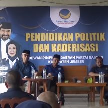 DPD Nasdem Jember Target Pulih 9 Kursi di Pemilu 2029
