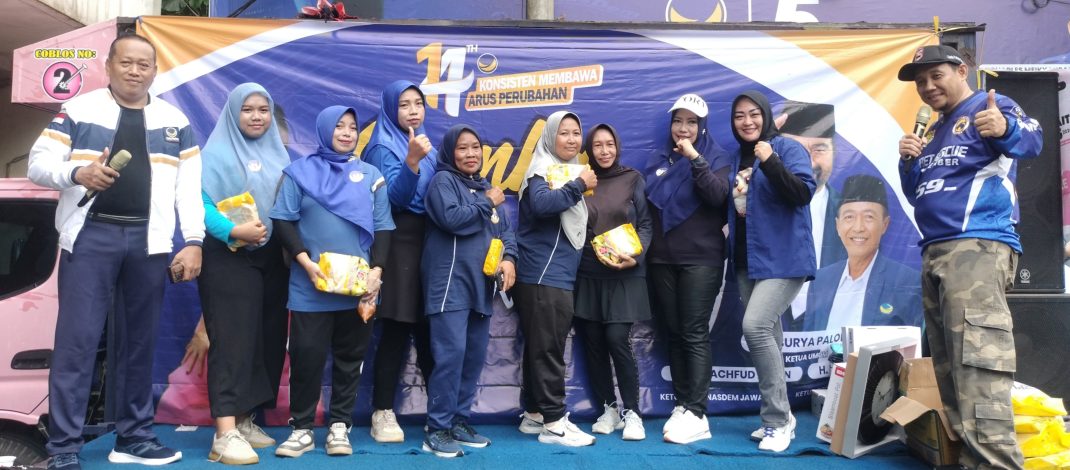 HUT ke 14 Nasdem Jember Kebahagiaan Untuk Semua